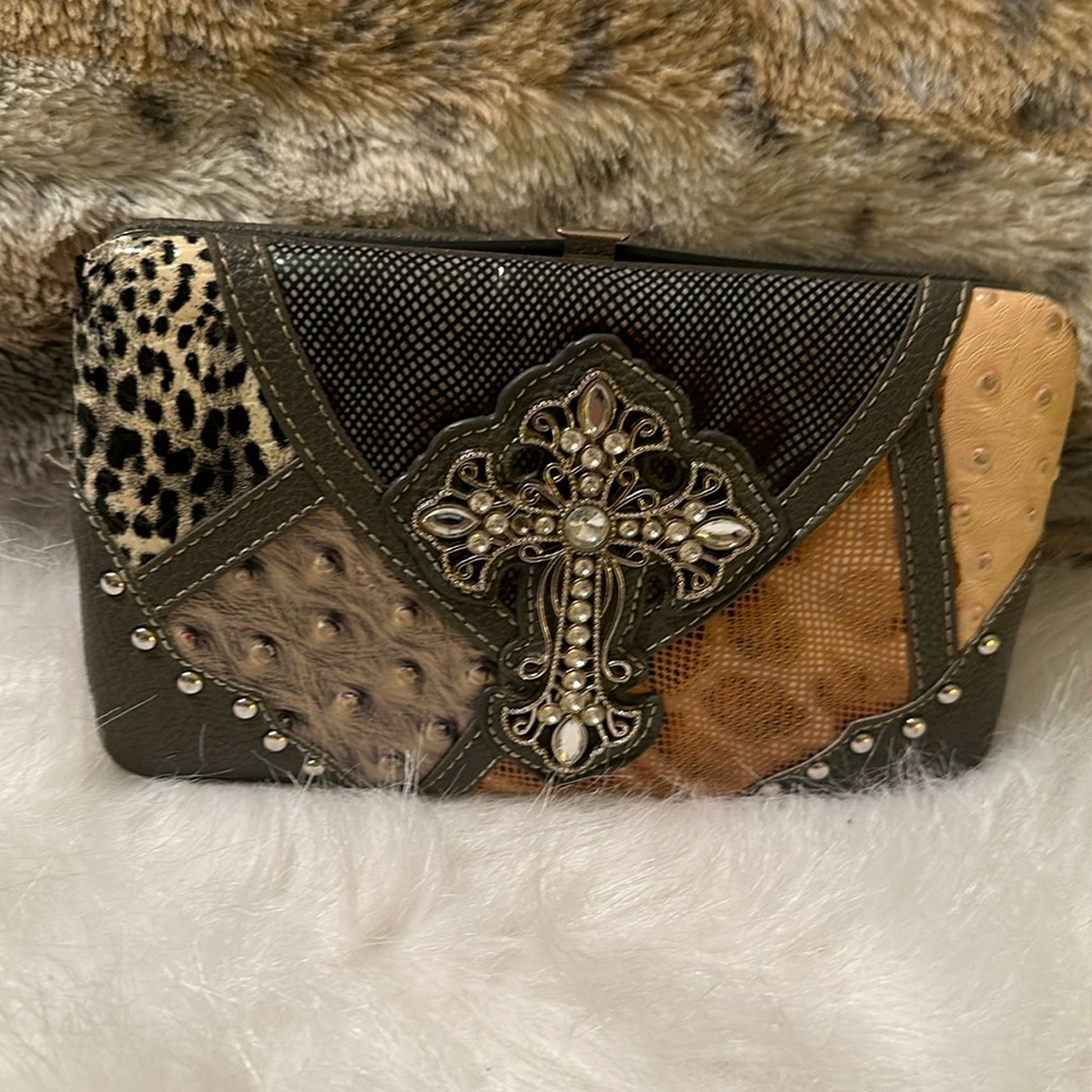 Wallet, soft exterior.